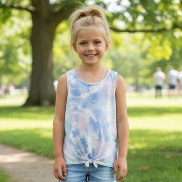 SO Other - SO Favorite Tee Tie‑Dye Sleeveless Tank Top Juniors XL (14/16)